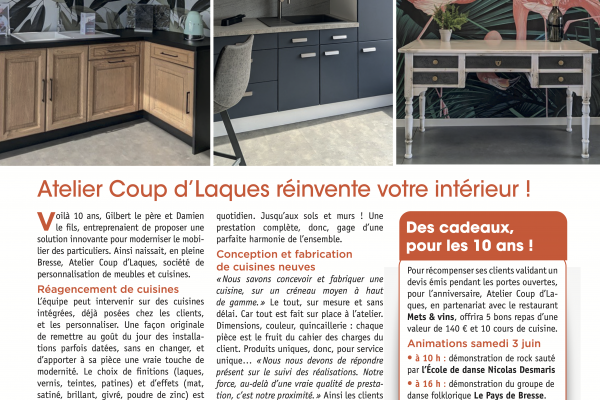 Article du Magville pour les 10 ans  d