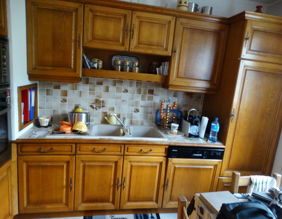 Rénovation Cuisine à Chassal dans le Jura AVANT
