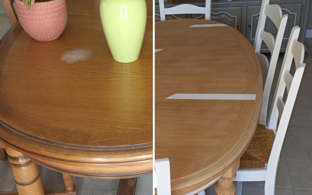 Personnalisation d’une table à Manziat