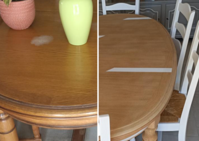 Personnalisation d’une table à Manziat