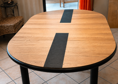 Relooking d’une table à Péronnas