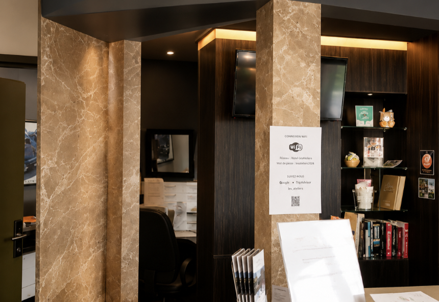 Rénovation d'un comptoir d'hôtel