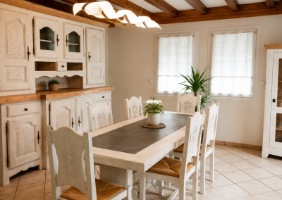 Rénovation d’un ensemble de salle à manger à Haute ville