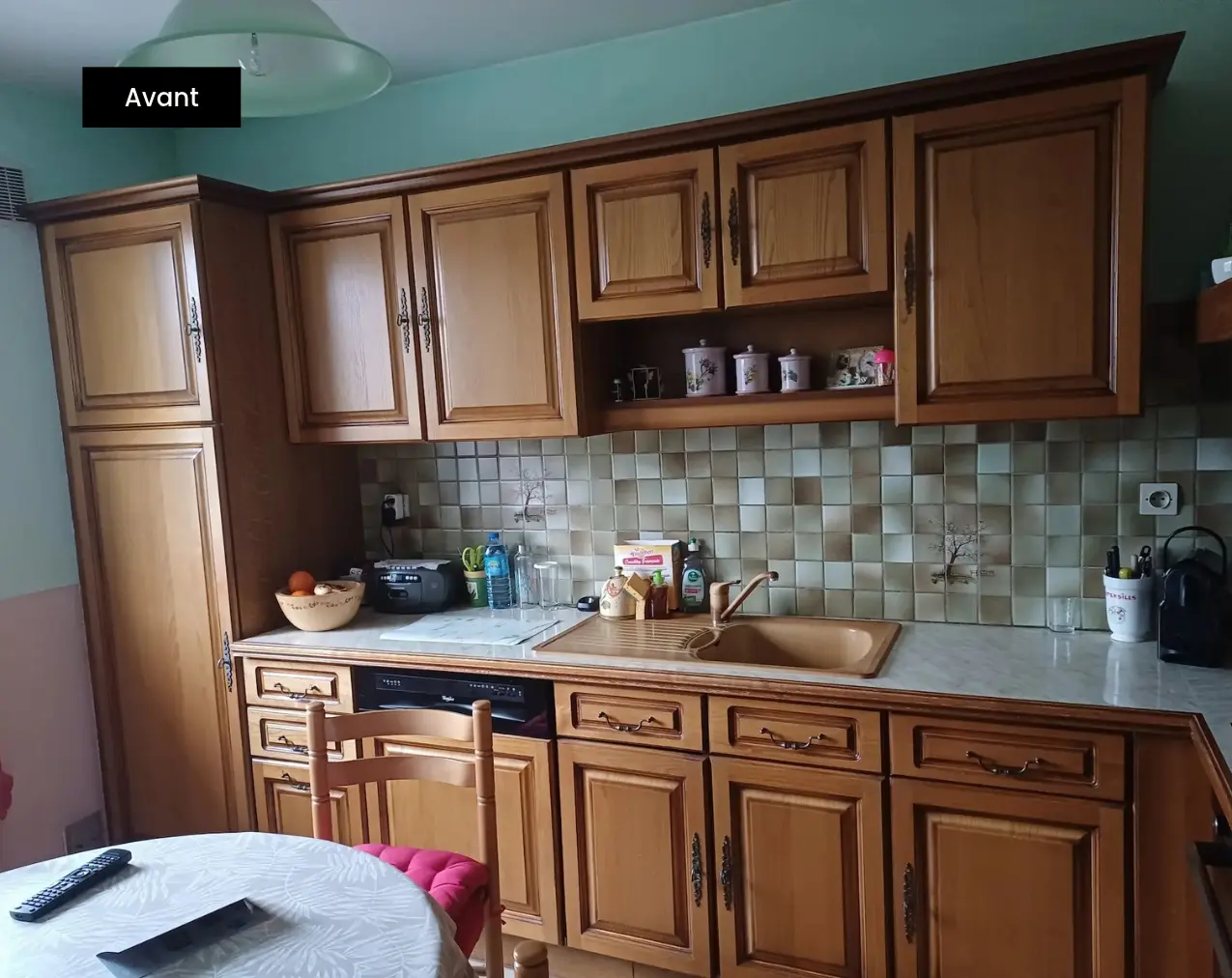 Rénovation cuisine avant